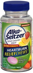 Alka-Seltzer Heartburn ReliefChews Chewable Tablets, Assorted Fruit 36 each 