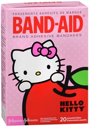 Band-Aid Brand Adhesive Bandages, Hello Kitty, 20 Count 