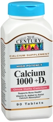 CALCIUM+D 1000MG TABLET 90CT 