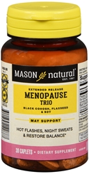 Mason Natural Menopause Trio Caplets for Heart and Bone Health - 30 Each 