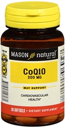 Mason Vitamins Q-10 Co-Enzyme Softgels, 200 mg, 30 Count 