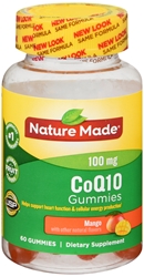 Nature Made CoQ10 (Coenzyme Q 10) Adult Gummies 60 Ct 