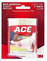 Ace Elastic Athletic Bandage, 3 inch, 1 ct 