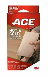 Ace Knitted Cold/Hot Compress, Reusable 
