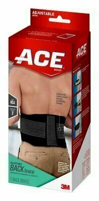ACE(TM) Back Brace, One Size Adjustable 