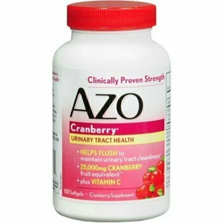AZO Cranberry, Maximum Strength, Softgels 100 each 