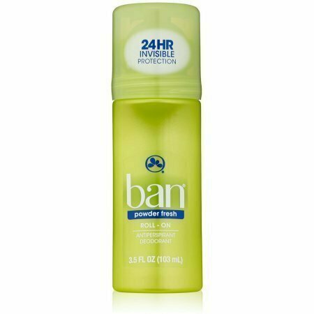 Ban Anti-Perspirant Deodorant Original Roll-On Powder Fresh 3.50 oz 