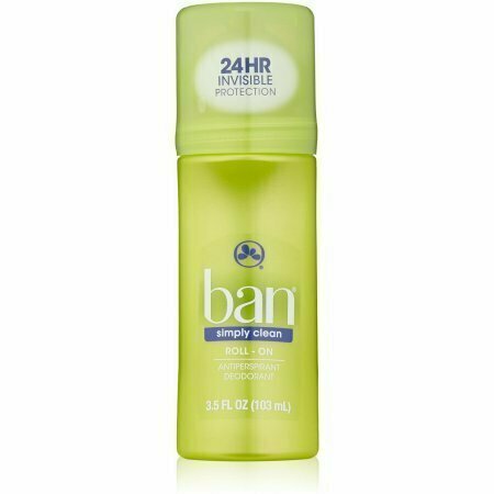 Ban Simply Clean Roll-on Deodorant 3.50 oz 