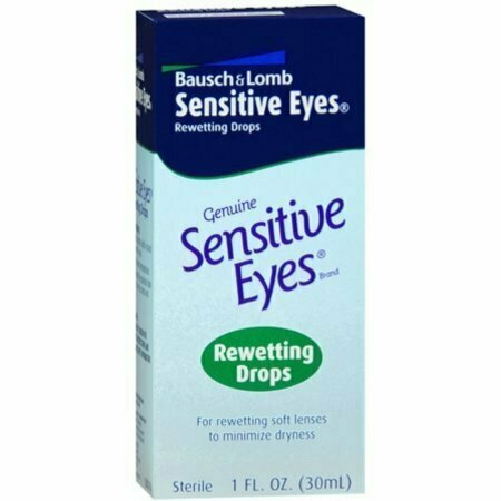 Bausch & Lomb Sensitive Eyes Rewetting Drops 1 oz 