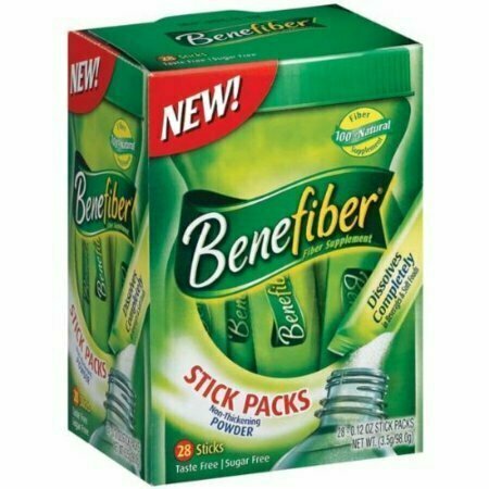 Benefiber Fiber Sugar-Free On the Go Stick Packs, Unflavored, 28 each 