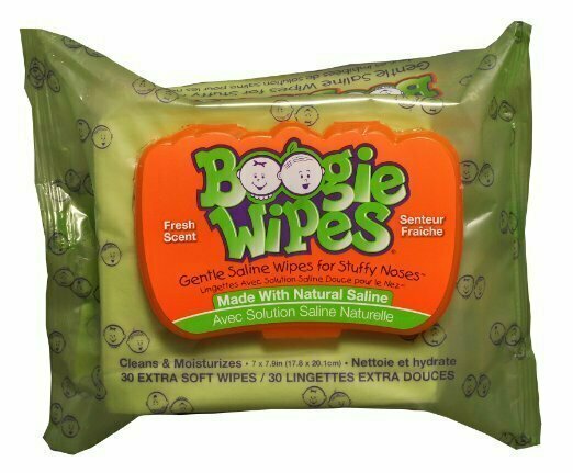 Boogie Wipes Fresh Scent Extra Soft Saline Wipes - 30 CT 