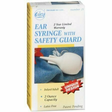 Cara Ear Syringe With Safety Guard 3oz 