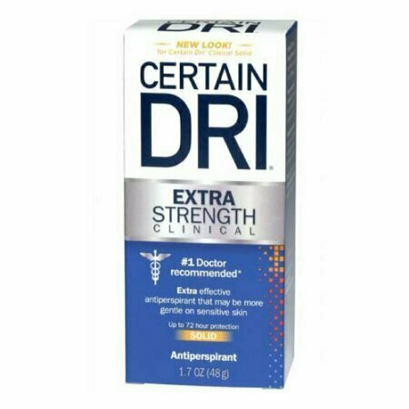 Certain Dri Extra Strength Clinical Solid Anti-Perspirant, 1.7 Oz 