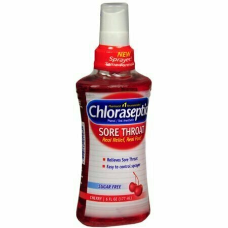 Chloraseptic Sore Throat Spray Cherry 6 oz 