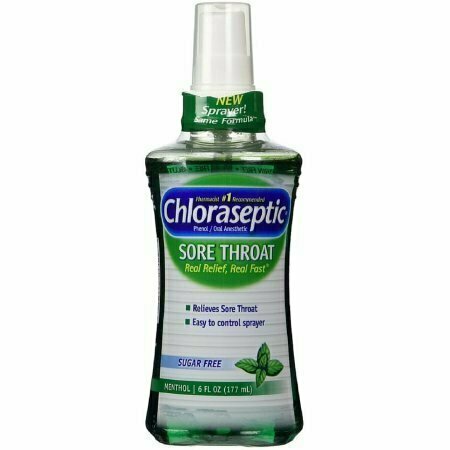 Chloraseptic Sore Throat Spray, Menthol 6 oz 