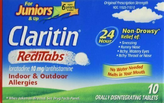 Claritin 24 Hour Allergy RediTabs -- 10 RediTabs 