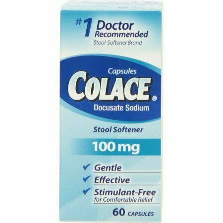 Colace Stool Softner 100 mg Capsules 60 each 