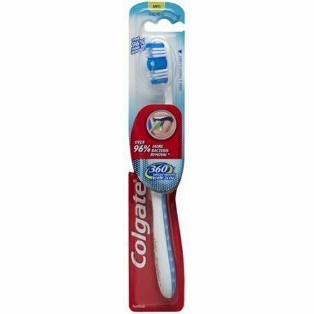 Colgate 360 Full Head Toothbrush, Medium, 1 each 