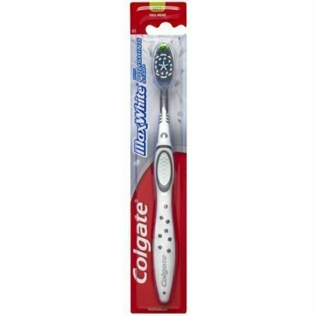 Colgate Max White Full Head Toothbrush, Medium 1 each 