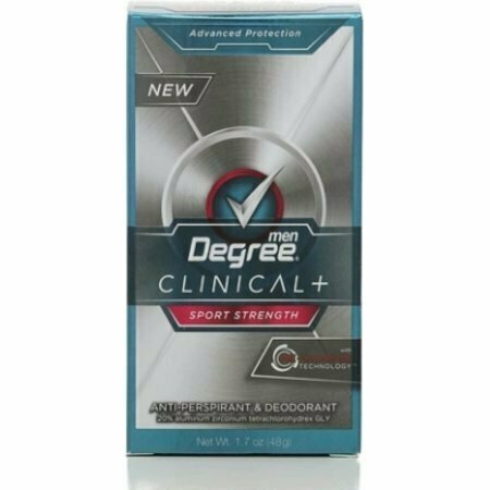 Degree Clinical + Anti-Perspirant & Deodorant Solid Sport Strength 1.70 oz 