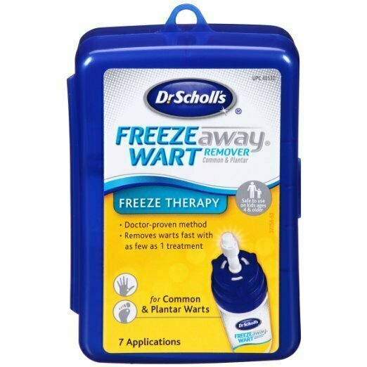 Dr. Scholls Freeze Away Wart Remover, 7 Treatments, Box 