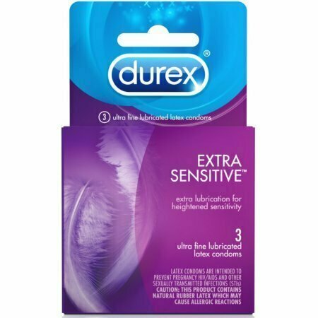 Durex Extra Sensitive Condom, 3 ct 