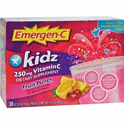 Emergen-C Kidz, Fruit Punch, 30 Packet 