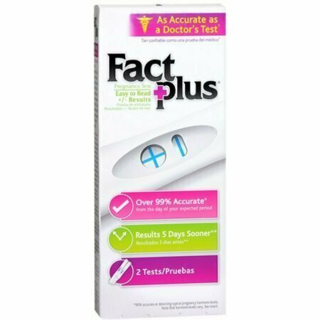 Fact Plus Select One-Step Pregnancy Tests 2 Each 