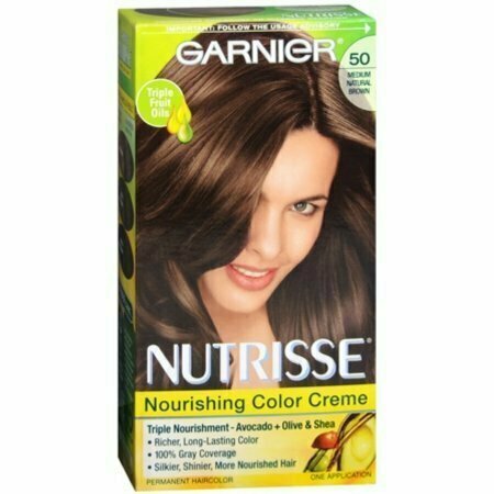 Garnier Nutrisse Haircolor - 50 Truffle (Medium Natural Brown) 1 Each 