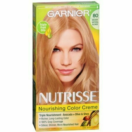 Garnier Nutrisse Haircolor - 80 Butternut (Medium Natural Blonde) 1 Each 