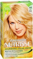 Garnier Nutrisse Haircolor, 93 Light Golden Blonde 1 each 