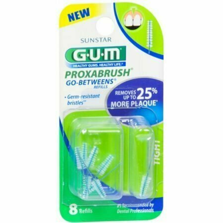 GUM Go-Betweens Proxabrush Refills Tight [414] 8 Each 