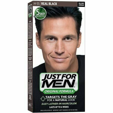 JUST FOR MEN Hair Color H-55 Real Black 1 Each 