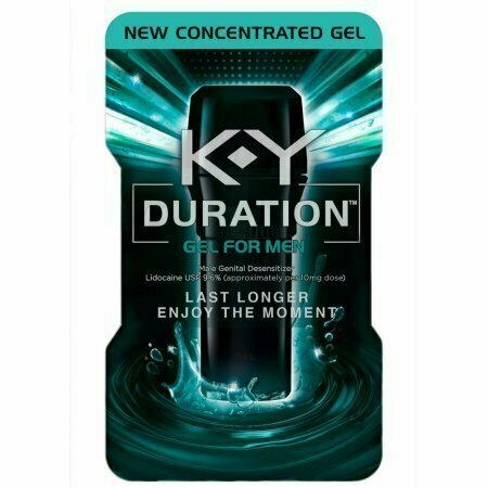 K-Y Duration Gel for Men - Last Longer & Enjoy The Moment, Male Genital Desensitizer 0.16 oz 