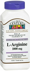 L-ARGININE 1000MG TABLET 100CT 
