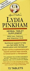 Lydia Pinkham Herbal Supplement, Tablets, 72 Count 