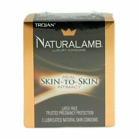Naturalamb Natural Skin Condoms Lubricated 3 Each 