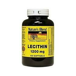 Natures Blend Lecithin 1,200 mg 100 Softgels 