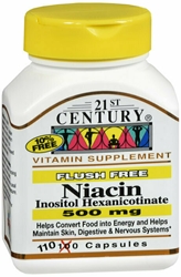 NIACIN 500MG FLUSH FREE CAP 110 CT 