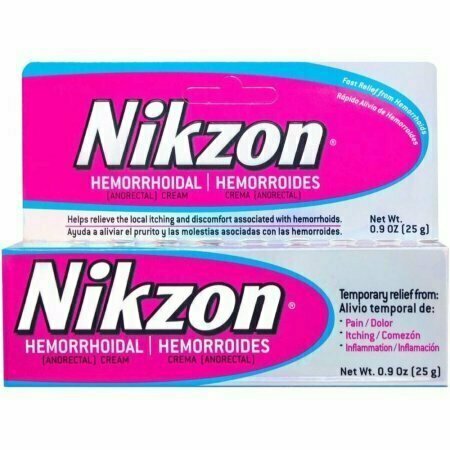 Nikzon Hemorrhoidal Cream 0.9 oz 
