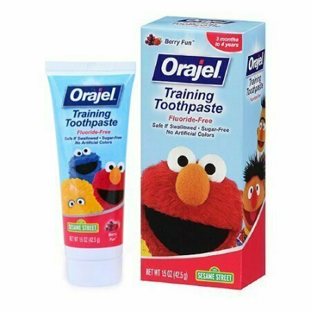 Orajel Toddler Training Toothpaste, Fruit Splash - 1.5 Oz 