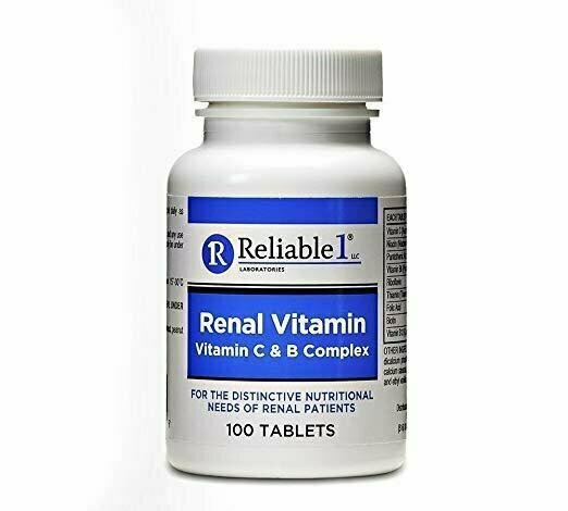 Reliable 1 Renal Vitamin C & B Complex 