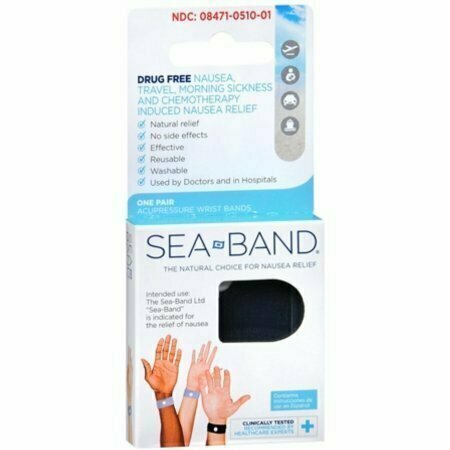 Sea-Band Acupressure Wrist Bands 1 Pair 