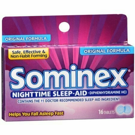 Sominex Original Formula 16 Tablets 